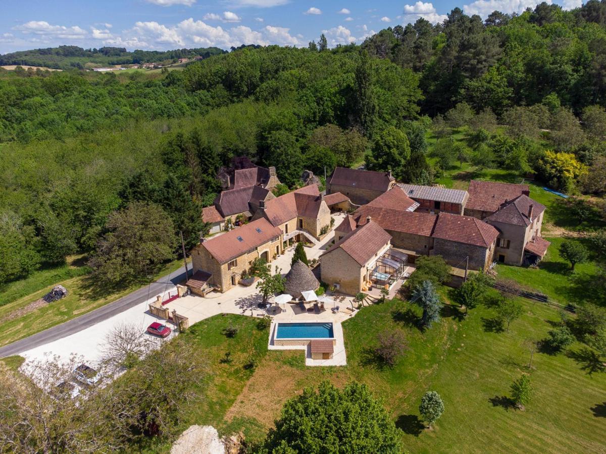 Aux Bories De Marquay, Chambres D'Hotes B&B Avec Piscine Et Spa Pres De Sarlat Exterior photo