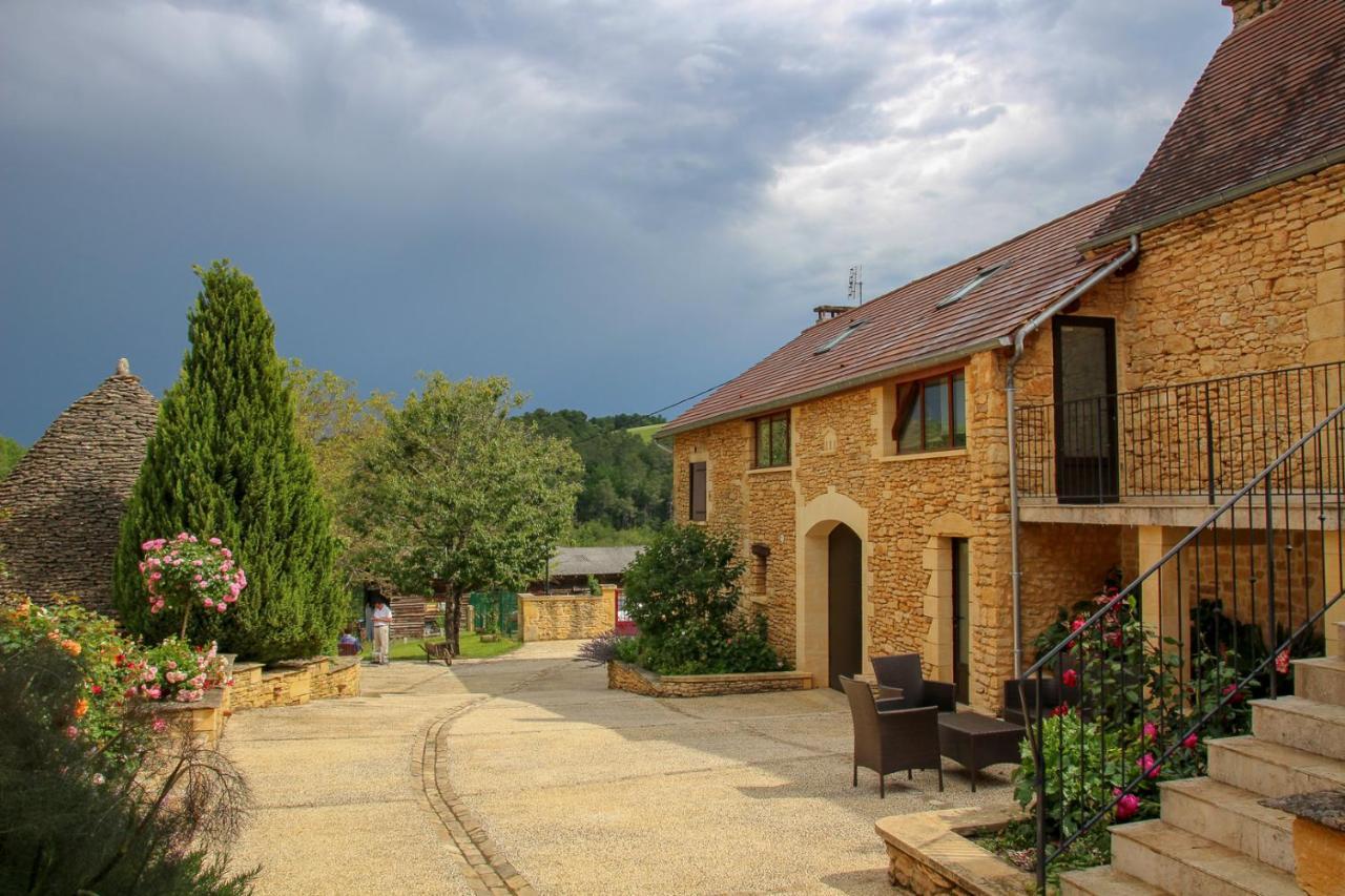 Aux Bories De Marquay, Chambres D'Hotes B&B Avec Piscine Et Spa Pres De Sarlat Exterior photo